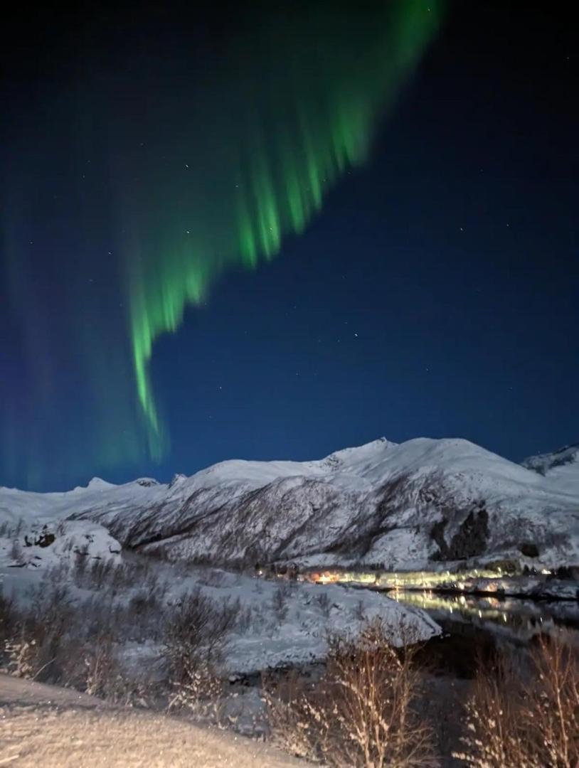 Nydelig Hytte Med Fantastisk Beliggenhet Ved Sjoen Villa Laupstad Kültér fotó